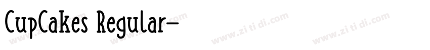 CupCakes Regular字体转换 CupCakes Regular字体转换